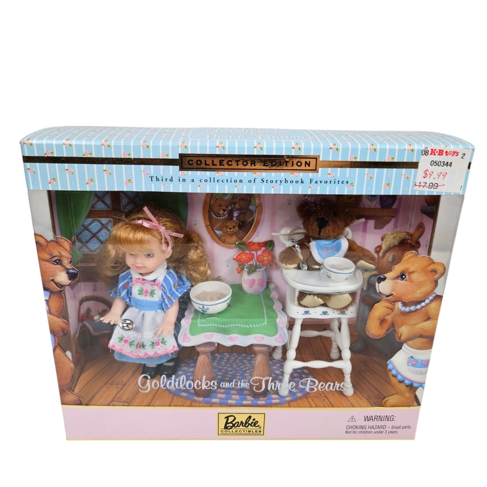 Goldilocks And The Three Bears Barbie Collectible